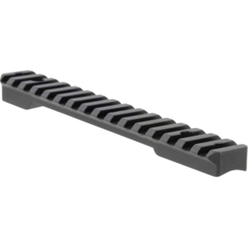 Talley PLM258763 1913 Picatinny Rail Fierce Edge/Fury Rifle Long Action 6.49" Long 20 MOA Black Anodized Aluminum