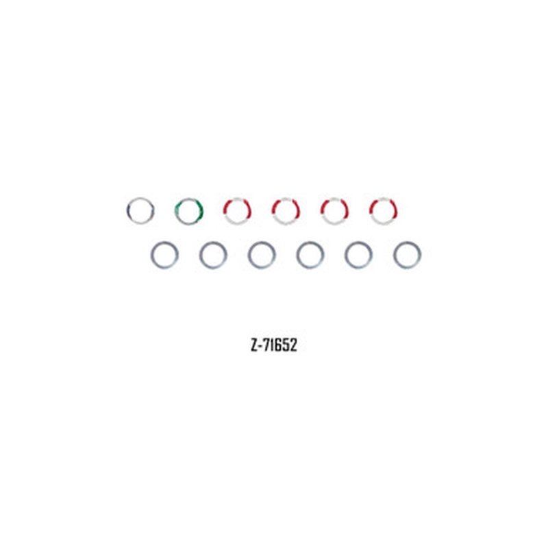 Surefire Replacement Shim Kit For SF3P SFMB Warcomp 556 1/2-28 0.700 OD 0.510 ID