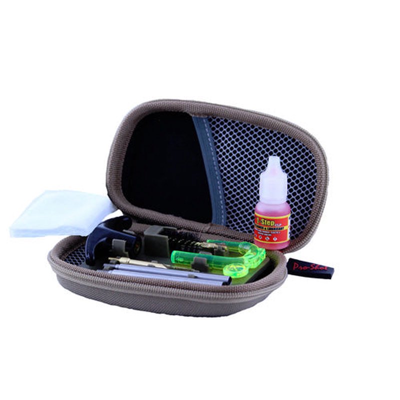 Pro-Shot Compact Concealed Carry Pistol Kit 9mm 357 45 Cal Cleaning Kit