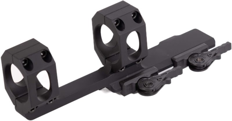 American Defense Recon Extended Quick Detach 30mm Scope Mount Titanium Lever Black