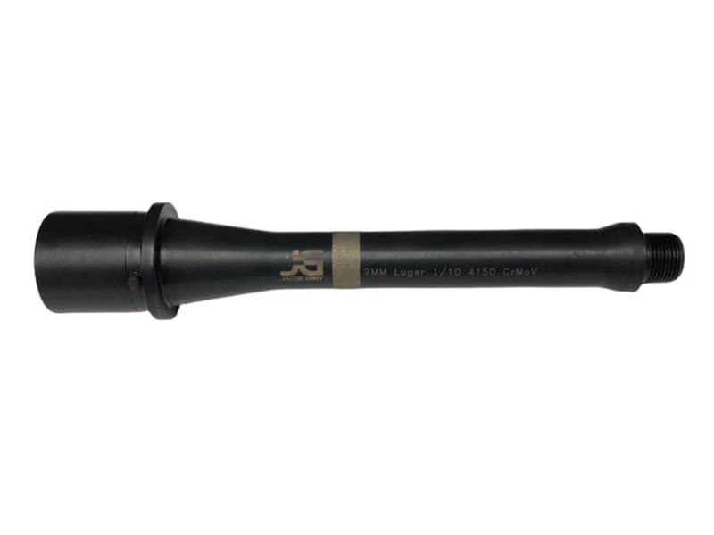 Jacob Grey Firearms 5.5in 9mm Luger Barrel 1/2x36 AR-9 Black
