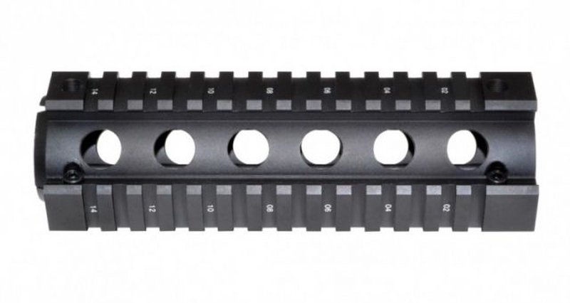 Sniper Two Piece Quad Handguard Rail Mounts MQRSL Color: Black, Gun Make: AR Platform, $2.00 Off