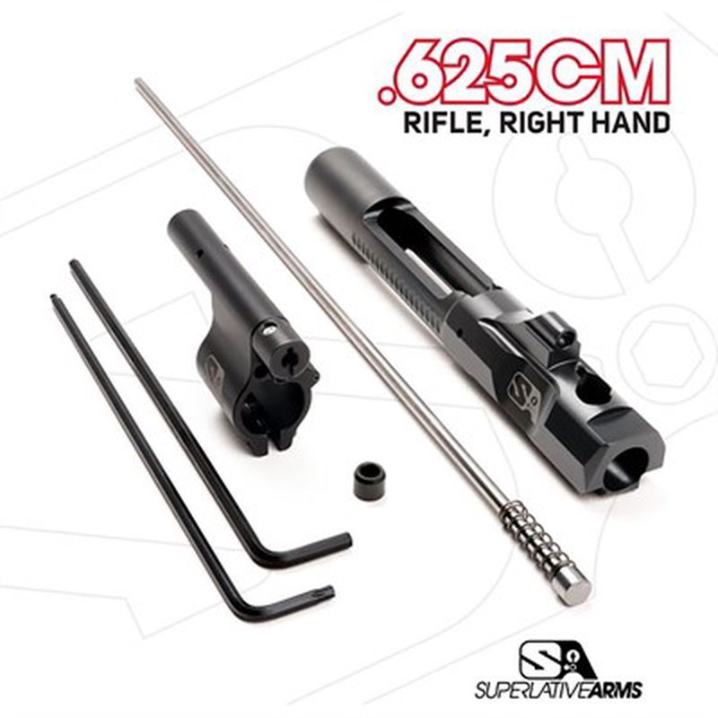 Superlative Arms AR-15 Adjustable Piston Gas Block Right Hand 0.625 Inch Block