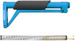Toni System Fixed Stock 11In Buffer Spring Included Blue