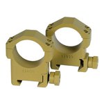 Badger Ordnance 306-17 30mm Scope Ring Set High 1.125 Inch Alloy Ring RAL8000