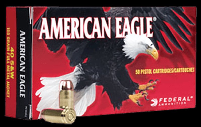 Federal American Eagle .25 ACP FMJ Handgun Ammunition 50 Rounds