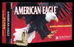 Federal American Eagle .25 ACP FMJ Handgun Ammunition 50 Rounds