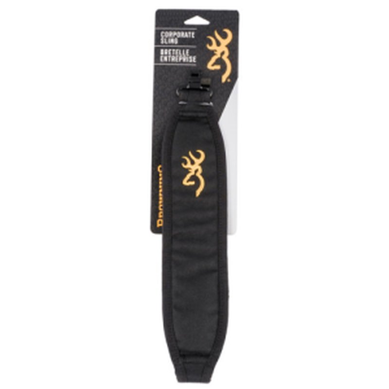 Browning Corporate Sling Black Foam w/ Rubber Backing 25.5"-39"