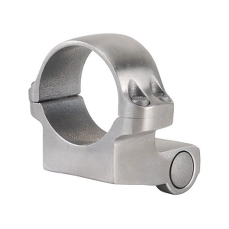 Ruger 1" Extended Front Scope Ring 4KO Medium Silver