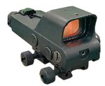 DI Optical MGOS SCR-5 Red Dot Sight, LED Red (Black)