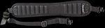 Bulldog BD837 Ribbed Rifle Sling Deluxe Locking Swivels Black