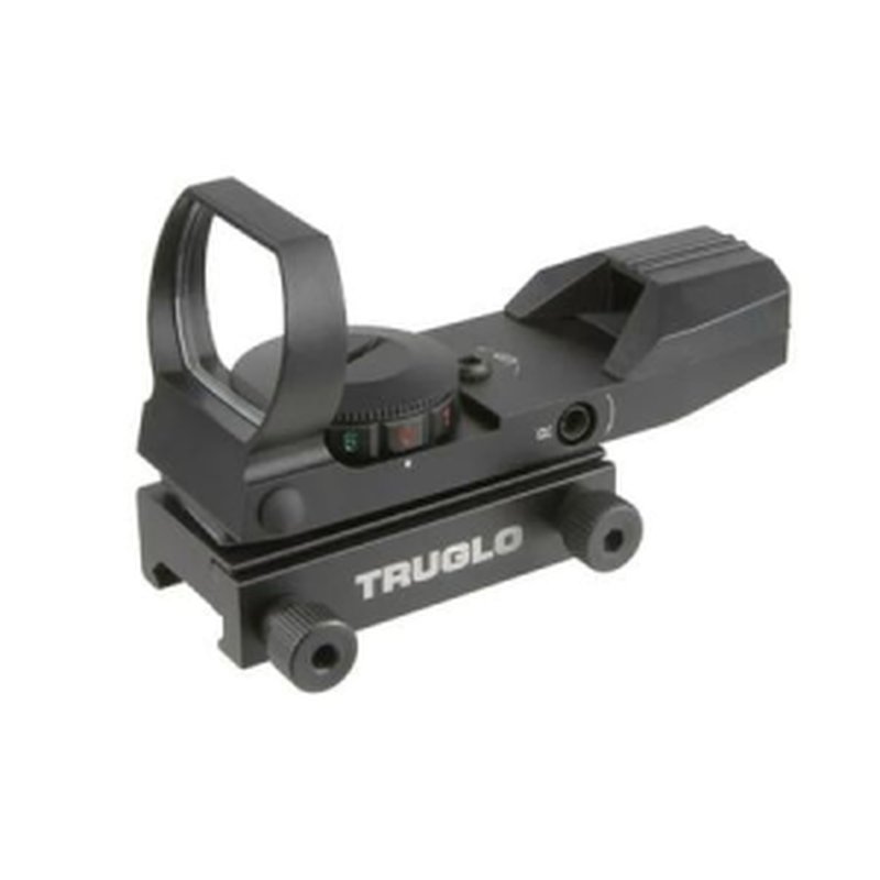 Truglo Dual Color Open Dot Sight 1x 34mm Weaver Mount TG8360B