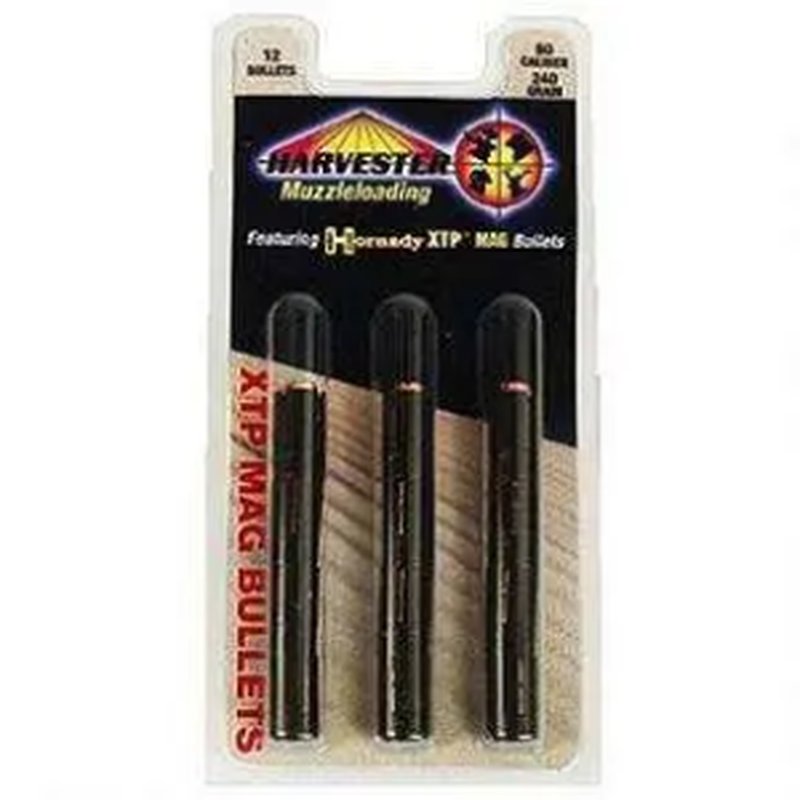Harvester XTP 50 Caliber 240gr .452 Hornady XTP Sabot Ammunition