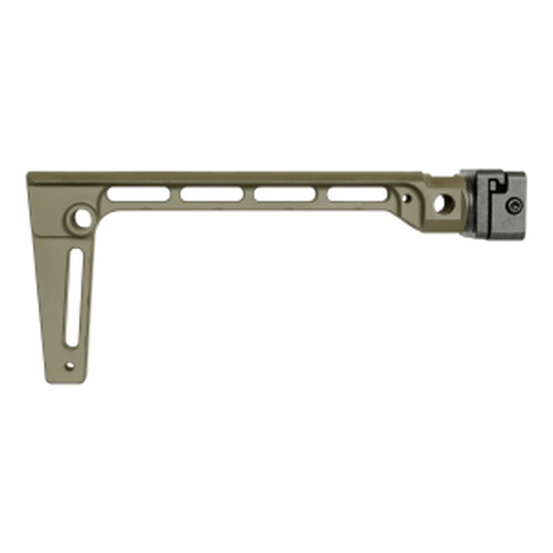 Midwest Industries Side Folding Arm Brace OD Green