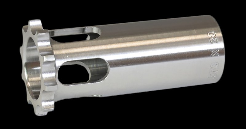 YHM Nielsen Piston for .578x28 45 Caliber Stainless Steel