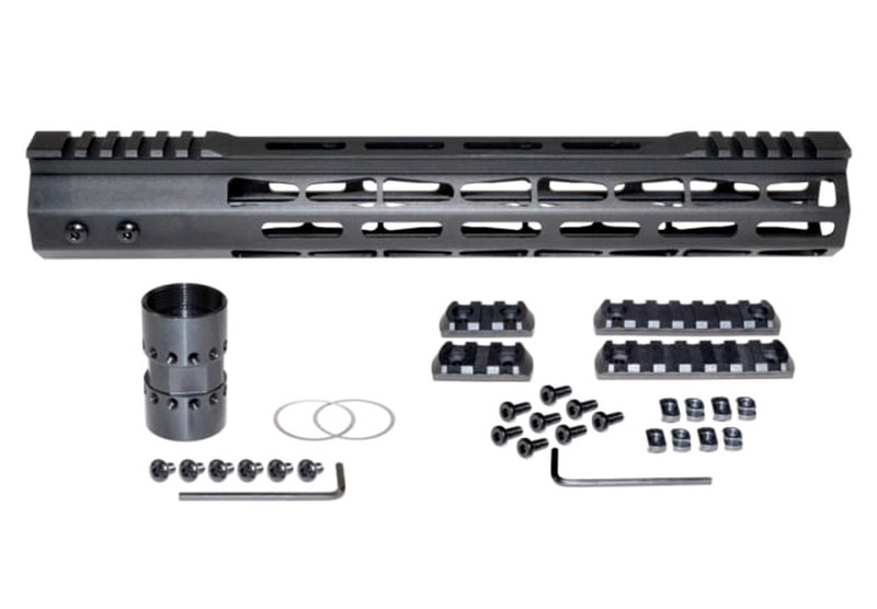 Presma AR-15 Super Light M-LOK Series Free Float Handguards w/ Partial Top Rail