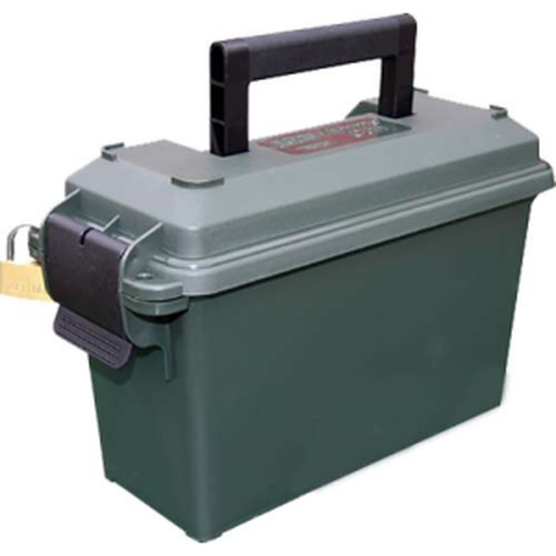 MTM AC30T11 Ammo Can 30 Cal Forest Green Tall Polypropylene