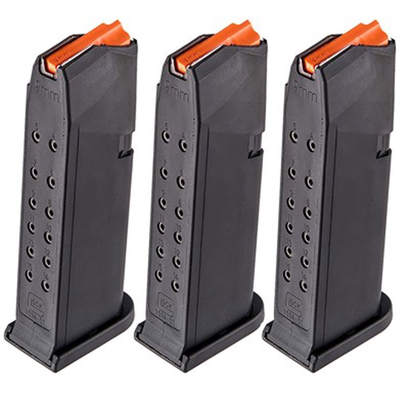 Glock Glock 19 Gen 5 9mm 15rd Magazine Black
