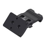 Rebel Offset Dot Sight Mount - Rebel 45 Offset Dot Sight Mount Black
