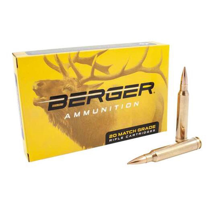 Berger Classic Hunter .300 Win Mag 168gr HBT Centerfire Rifle Ammo (20 Rounds)