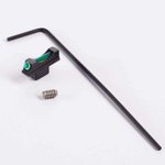 Wilson Combat Colt Python Anaconda Front Snag-Free Green Fiber Optic Front Sight .180in