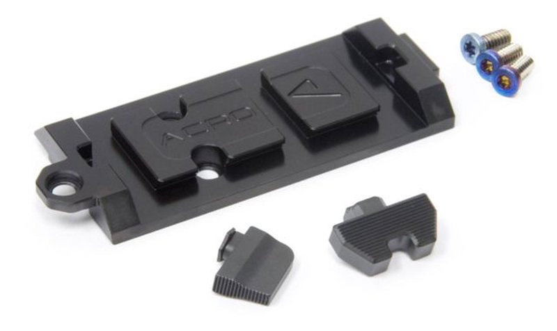 Agency Arms Acro Red Dot Sight Mount Plate for Glock AOS to Acro