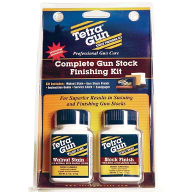 Tetra Finishing Kit Rich Natural Walnut 3 lb Wood Stock Finishing Kit