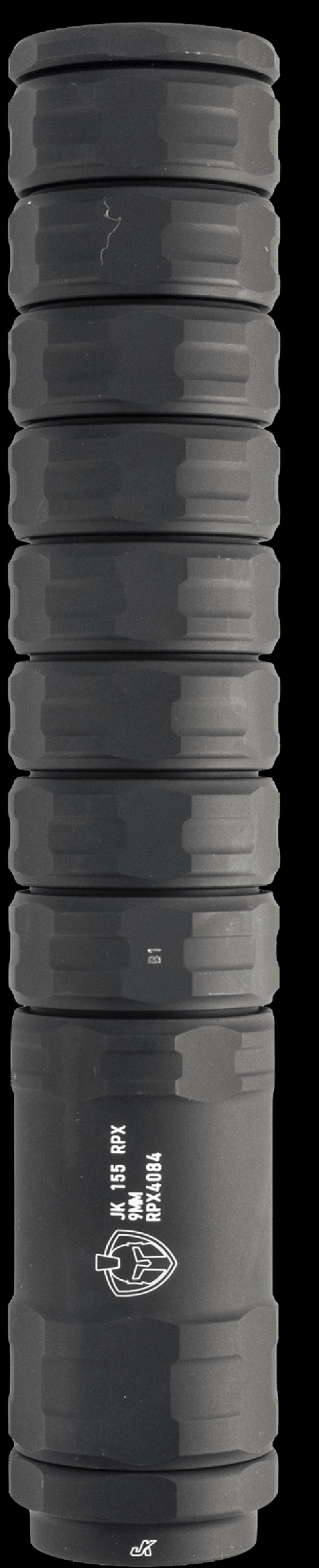 JK Armament RPX Suppressor .45 Caliber Black Aluminum Titanium