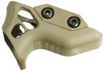 Timber Creek Enforcer Picatinny Mini Angled Foregrip Billet Aluminum Flat Dark Earth EMAFGFDE