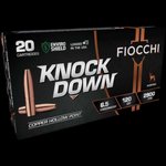 Fiocchi Knock Down 6.5 Creedmoor 120 gr Copper HP Ammo (20 Rounds)