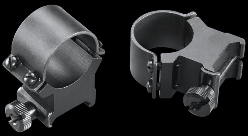 Weaver Mounts Sure Grip Detachable Scope Rings 1 Inch Extra High Matte Black