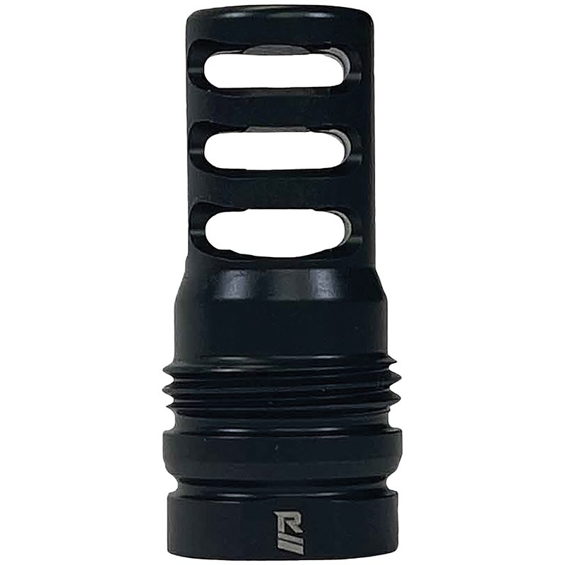 Rugged Suppressor 3-Port Brake Muzzle Brake 5/8-24, Black - Enhanced Muzzle Control for Precision