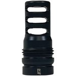 Rugged Suppressor 3-Port Brake Muzzle Brake 5/8-24, Black - Enhanced Muzzle Control for Precision