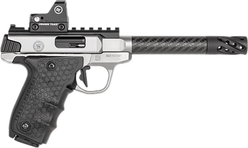 Smith &amp; Wesson P.C. SW22 Victory Target .22 LR 6 Inch Barrel Pistol with Red Dot