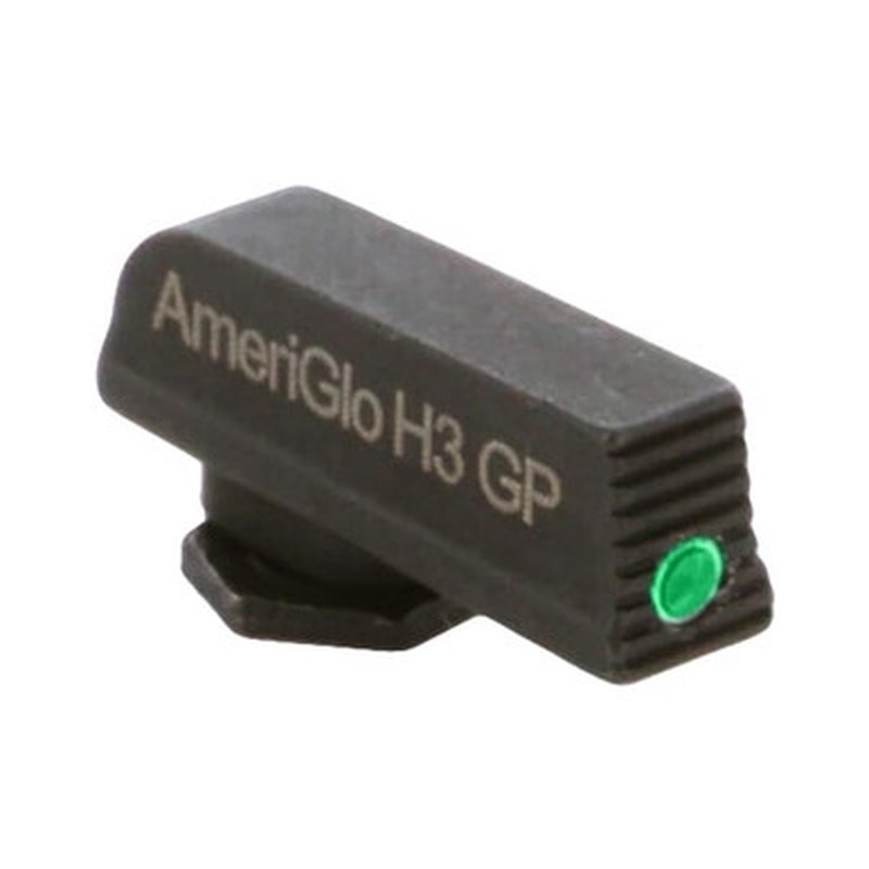 AmeriGlo Defoor Green Tritium Front Sight GL-312-165 for Glock