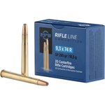 PPU PP9374 Metric Rifle Ammo 9.3mmx74R 285 gr Soft Point (SP)
