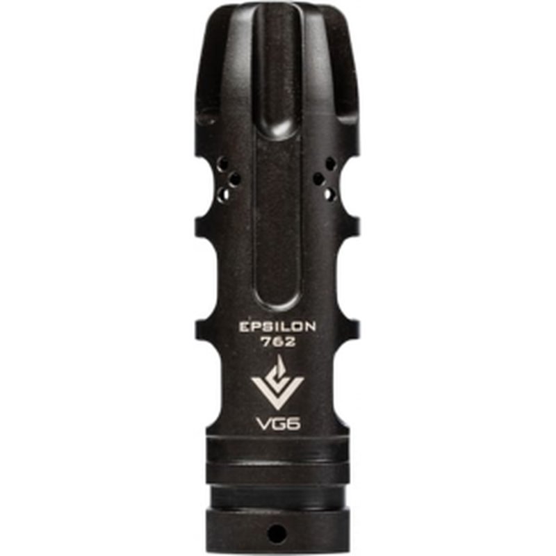Aero Precision VG6 EPSILON Muzzle Device 7.62mm 5/8-24, 2.84in OAL, Black Nitride