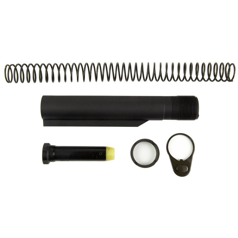KAK Industry Mil-Spec AR-15 Carbine Buffer Tube Kit 3 oz Buffer 6-Position AR15-KT-003