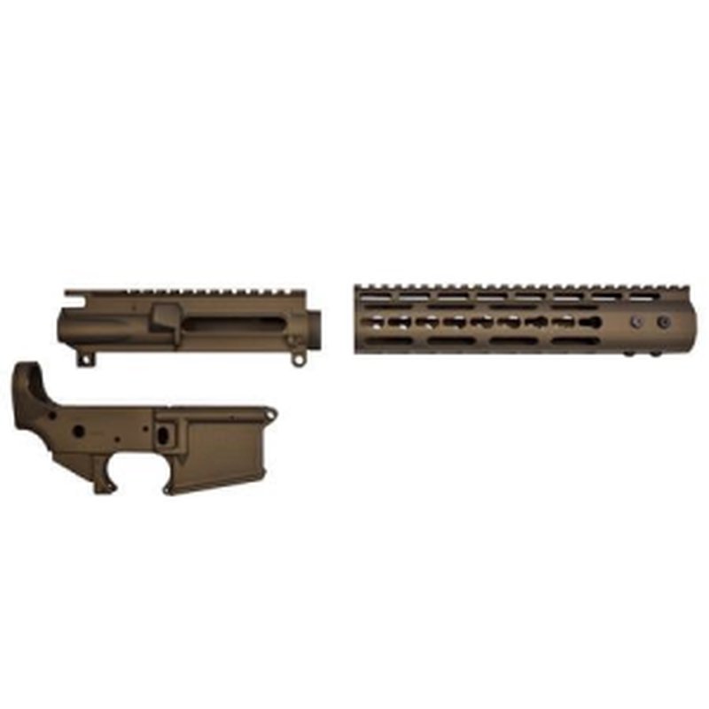American Tactical Milsport 223/5.56 Upper/Lower Receiver Combo with Burnt Bronze Finish