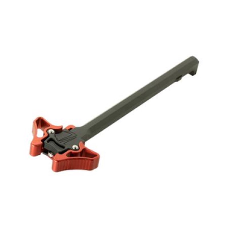 Timber Creek Enforcer Mini Ambidextrous Charging Handle, Red