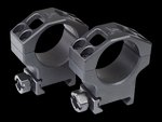 Odin Works SR-30MM-LOW 30mm Low Scope Rings 7075-T6 Aluminum Hardcoat Black