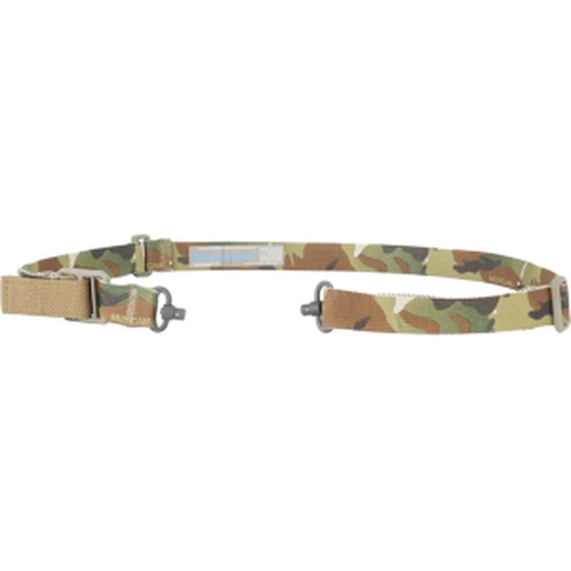 Blue Force Gear Vickers Push Button Sling MultiCam Cordura Padded Rifle 1.25" x 36"-62" OAL VCASPB125AAMC.