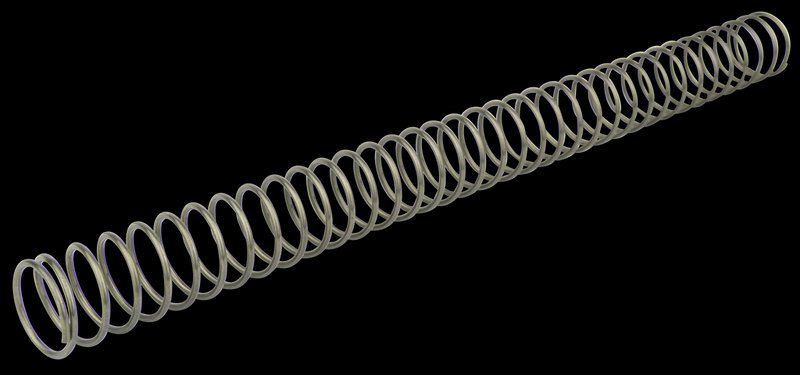TacFire AR-15 Buffer Tube Spring 6-Position Piano-Wire MAR046