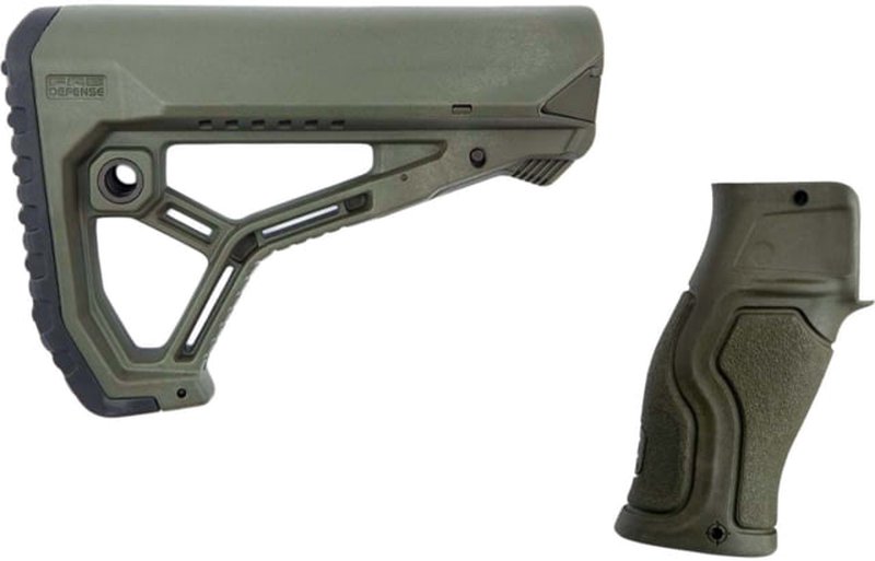 FAB Defense GL-CORE AR-15/M4 Skeleton Style Buttstock For Mil-Spec/Commercial Tubes