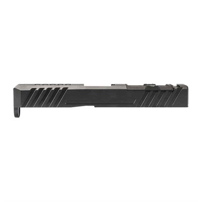 GREY GHOST PRECISION Stripped Slide for Glock 19 Gen 5 Ver 3 Black