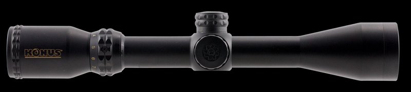 Konus KonusPro 550 3-9x40 Riflescope 1-Inch Tube Matte Black 7276