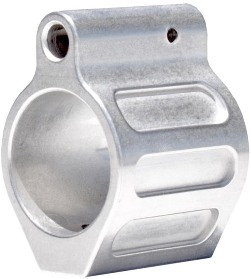 Presma .750 Low Profile Gas Block Silver