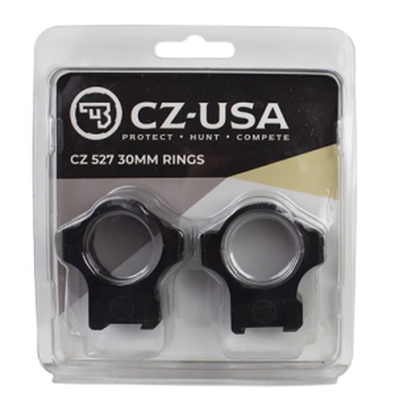 CZ-USA 527 30MM ALUMINUM RINGS 16MM DOVETAIL