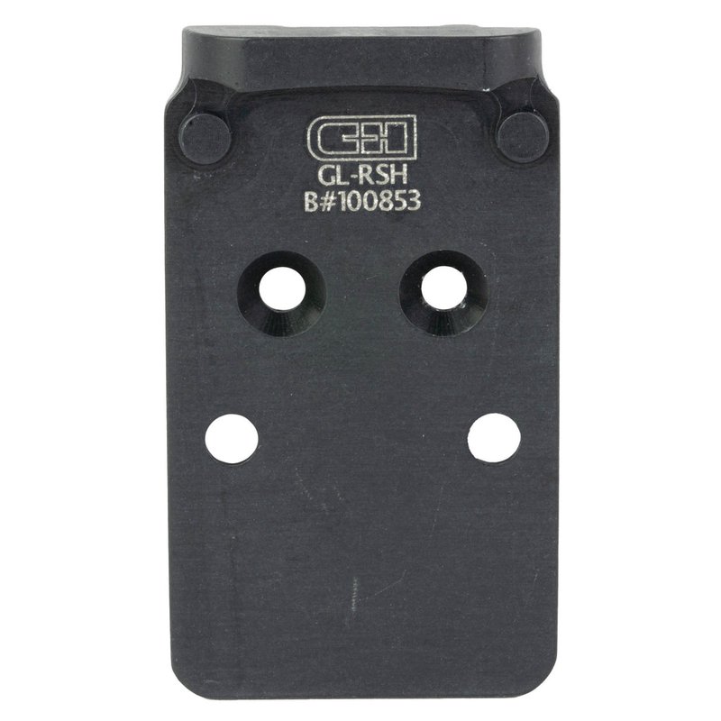C&H Precision Glock MOS V4 Optic Mounting Plate to RMR/SRO & Holosun