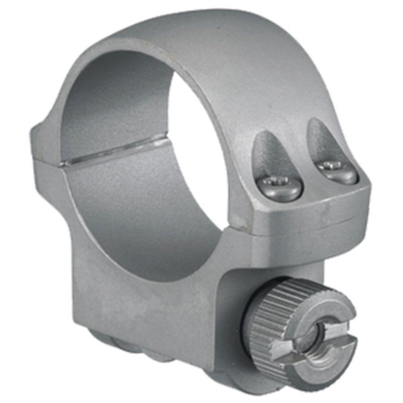 Ruger Steel Scope Ring - Single (3KHM) 1\" Low .812\" Height - Hawkeye Matte Stainless Finish